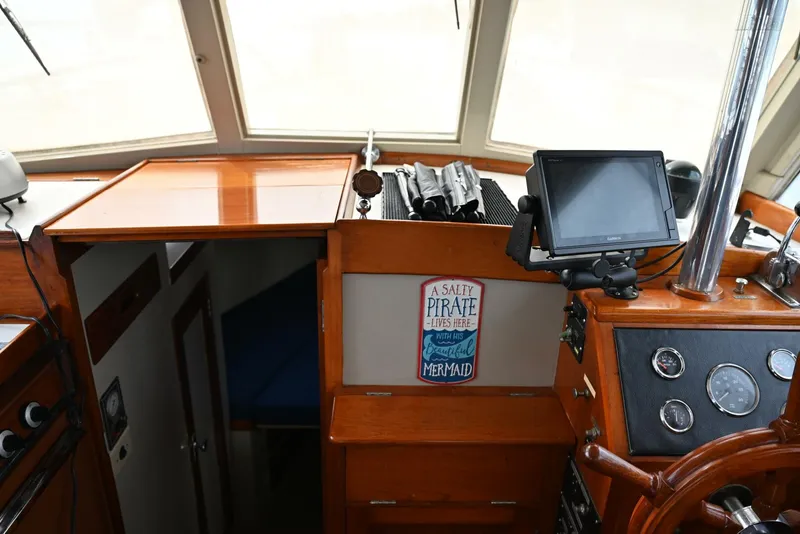 Slide: The Image of Grand Banks Flybridge Trawler 1970 - 13
