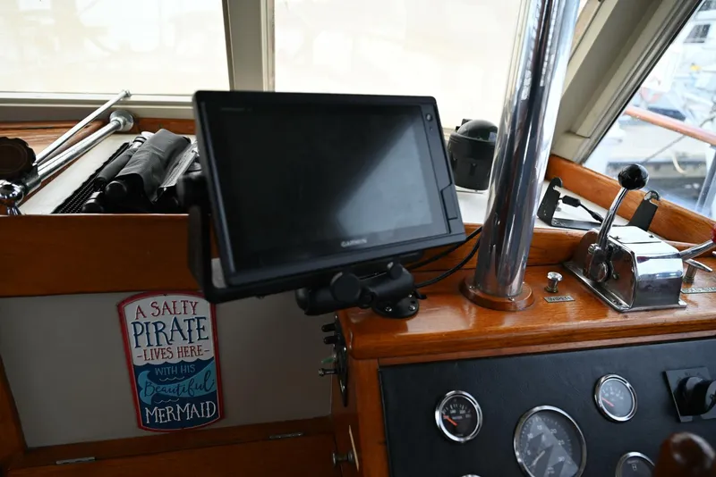 Slide: The Image of Grand Banks Flybridge Trawler 1970 - 2