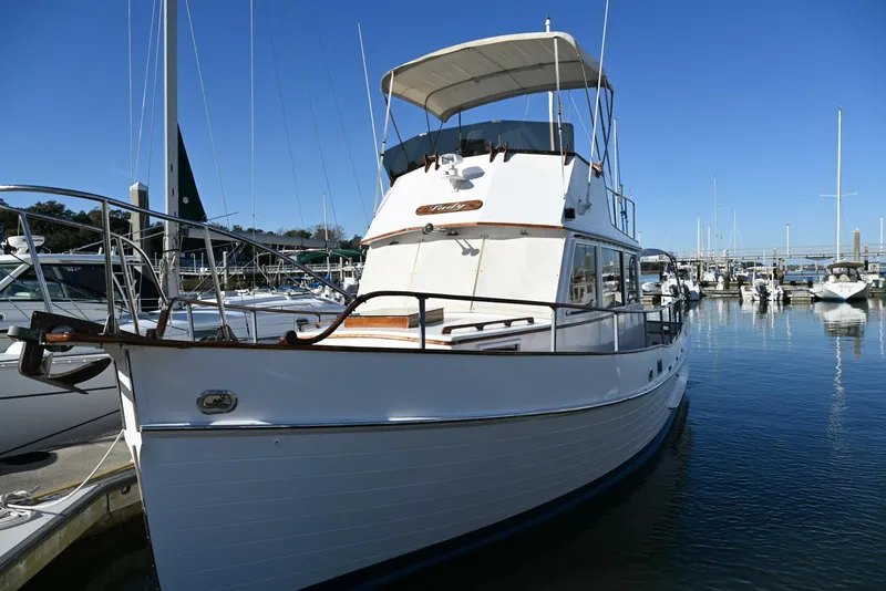 Slide: The Image of Grand Banks Flybridge Trawler 1970 - 20
