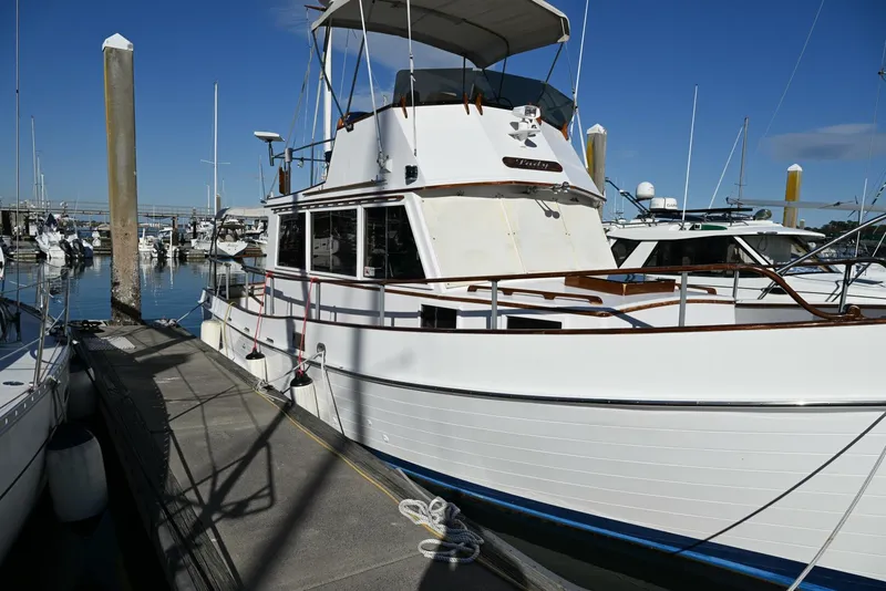 Slide: The Image of Grand Banks Flybridge Trawler 1970 - 21