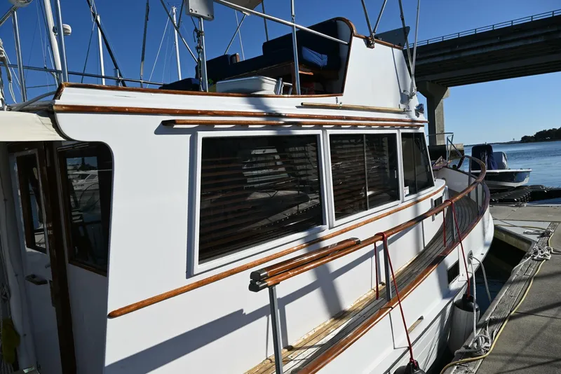 Slide: The Image of Grand Banks Flybridge Trawler 1970 - 23