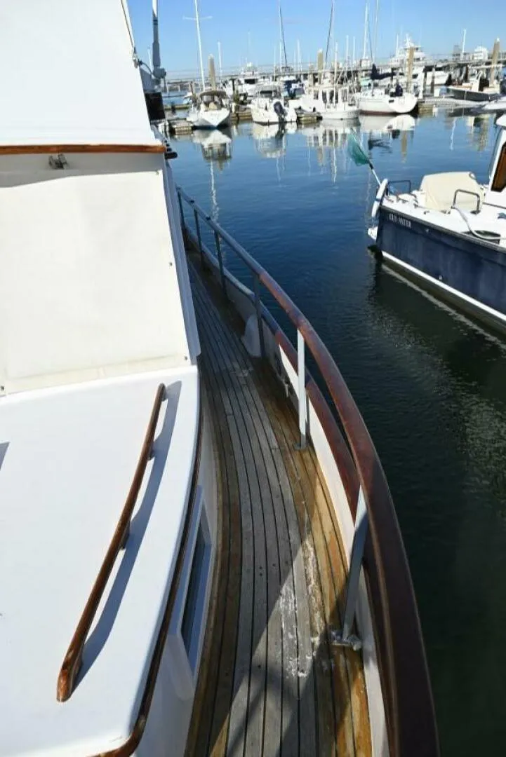 Slide: The Image of Grand Banks Flybridge Trawler 1970 - 25