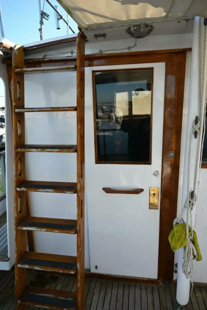 Slide: The Image of Grand Banks Flybridge Trawler 1970 - 34