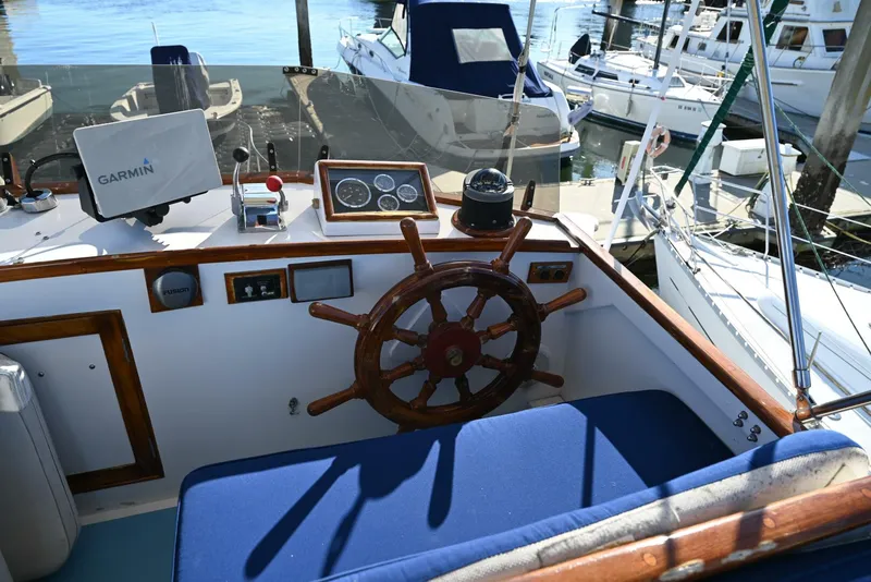 Slide: The Image of Grand Banks Flybridge Trawler 1970 - 39