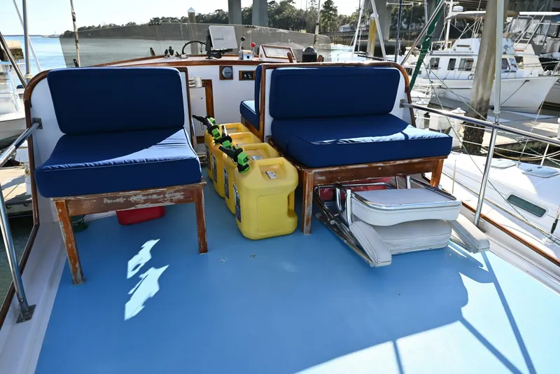 Slide: The Image of Grand Banks Flybridge Trawler 1970 - 40