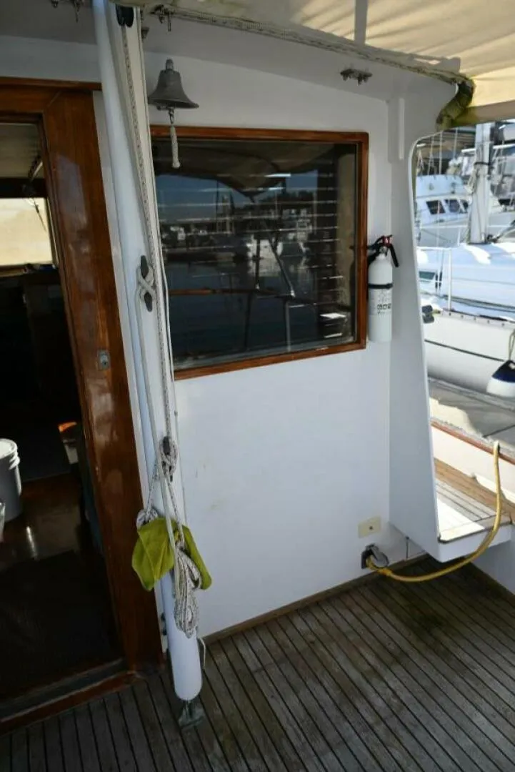 Slide: The Image of Grand Banks Flybridge Trawler 1970 - 42
