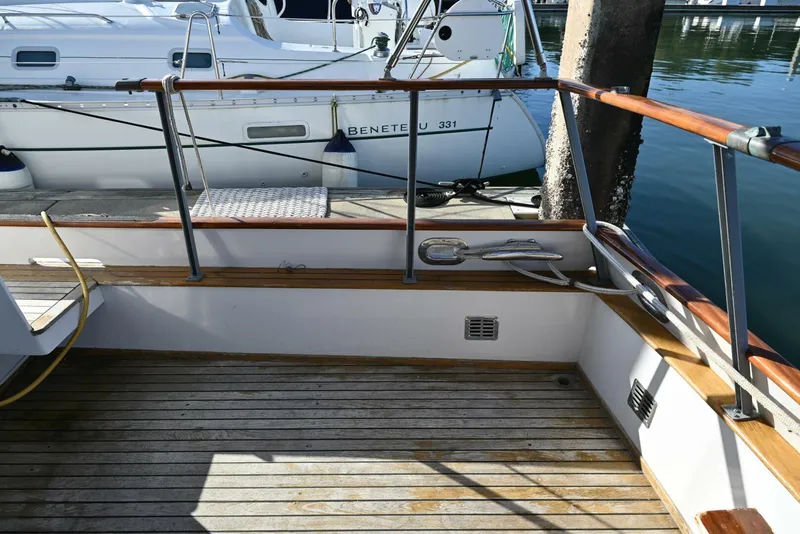 Slide: The Image of Grand Banks Flybridge Trawler 1970 - 43