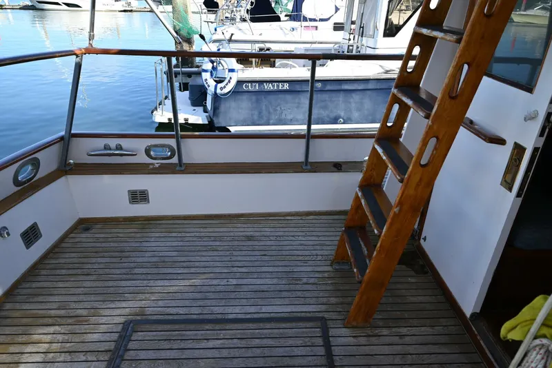 Slide: The Image of Grand Banks Flybridge Trawler 1970 - 44