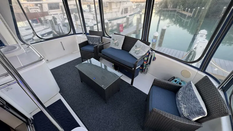 Slide: The Image of Sea Ray 420 Aft Cabin 2000 - 12