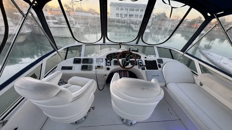 Slide: The Image of Sea Ray 420 Aft Cabin 2000 - 14