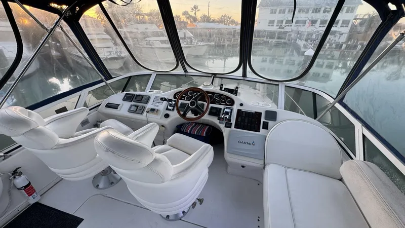 Slide: The Image of Sea Ray 420 Aft Cabin 2000 - 20