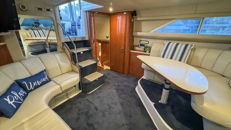 Slide: The Image of Sea Ray 420 Aft Cabin 2000 - 23