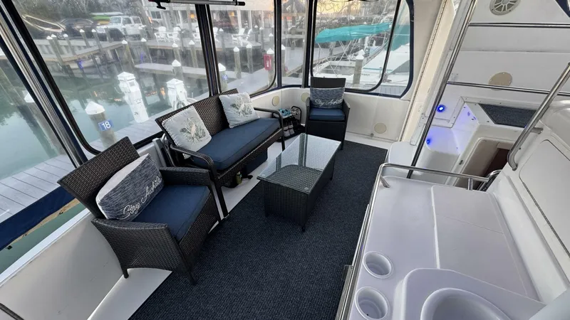 Slide: The Image of Sea Ray 420 Aft Cabin 2000 - 7