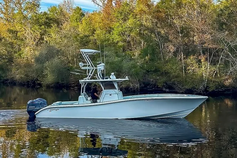 Slide: The Image of Yellowfin 36 Offshore 2014 - 2