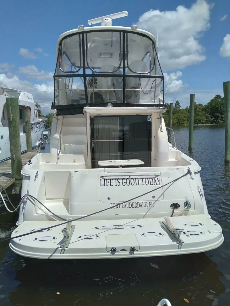 Slide: The Image of Sea Ray 480 Sedan Bridge 2002 - 5