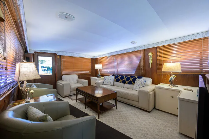 Slide: The Image of Hatteras 63 Motor Yacht 1987 - 5