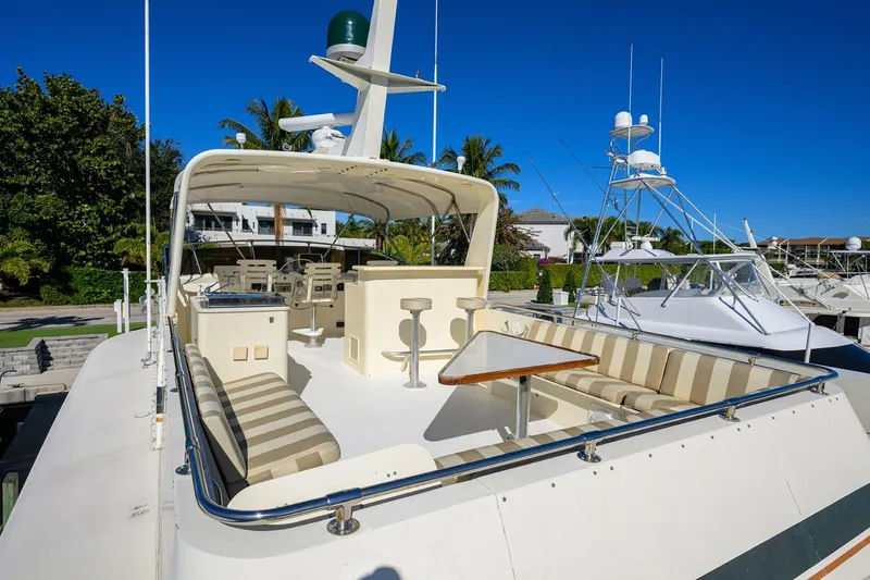Slide: The Image of Hatteras 63 Motor Yacht 1987 - 53