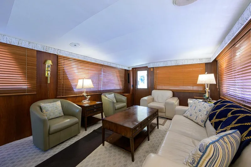 Slide: The Image of Hatteras 63 Motor Yacht 1987 - 6