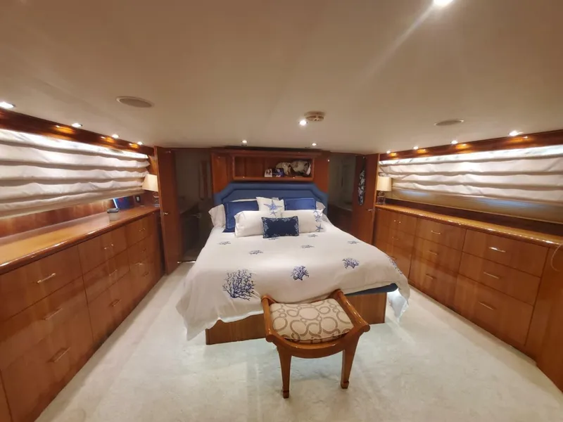 Slide: The Image of Hatteras 75 Sport Deck 2000 - 10