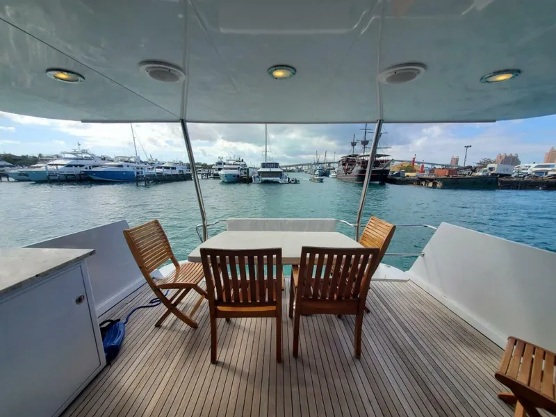 Slide: The Image of Hatteras 75 Sport Deck 2000 - 15