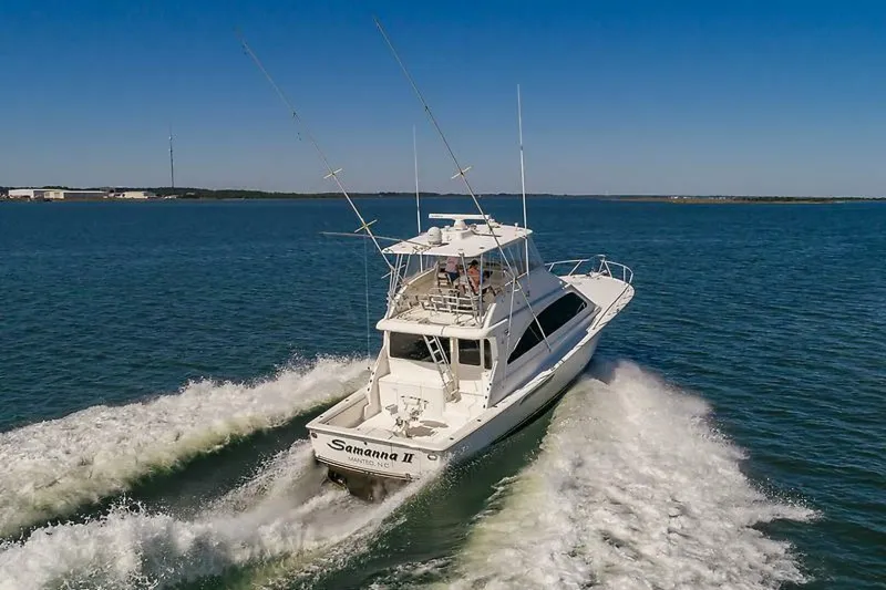 Slide: The Image of Ocean Yachts 57 Convertible 2003 - 16