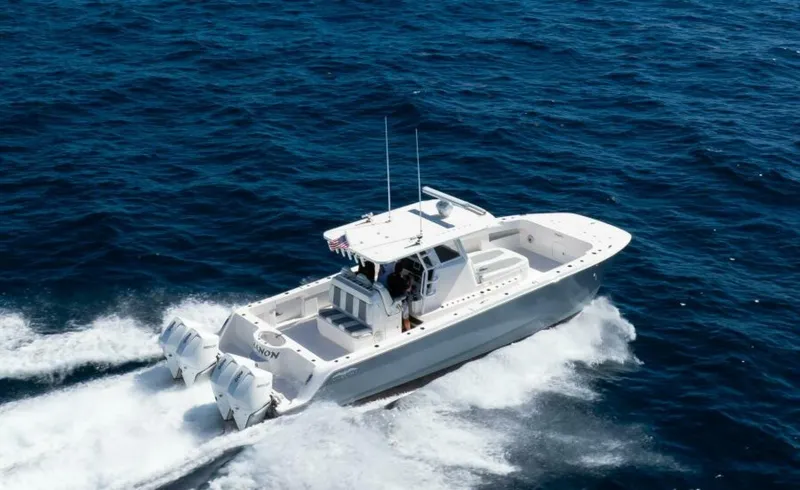 Slide: The Image of Invincible 35 Catamaran 2021 - 23