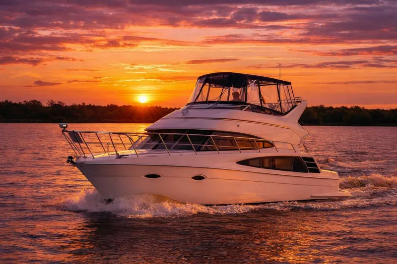 Slide: The Image of Carver Yachts 36 Sedan 2005 - 35