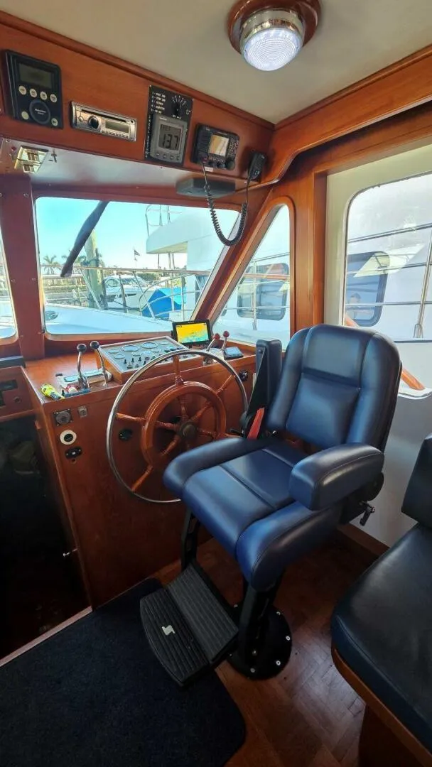 Slide: The Image of DeFever 48 Tri Cabin 1987 - 34