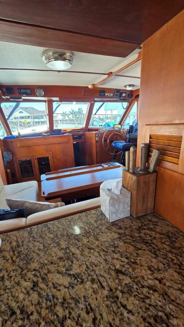 Slide: The Image of DeFever 48 Tri Cabin 1987 - 53