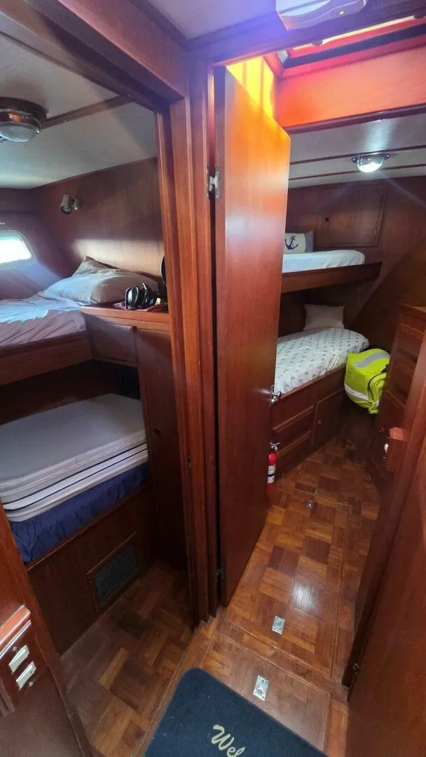 Slide: The Image of DeFever 48 Tri Cabin 1987 - 63