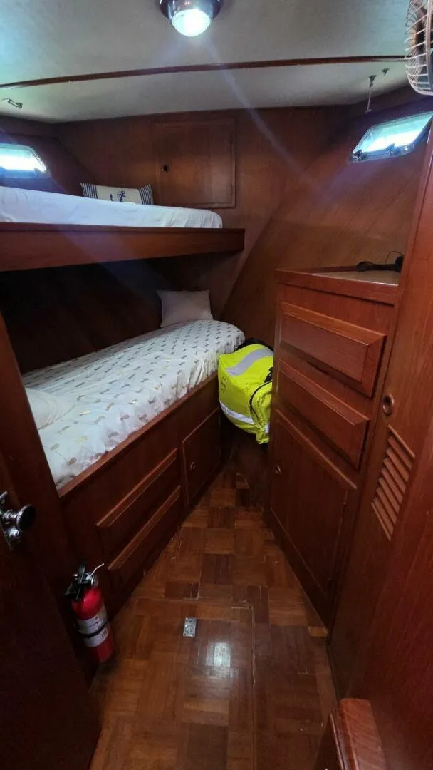 Slide: The Image of DeFever 48 Tri Cabin 1987 - 64
