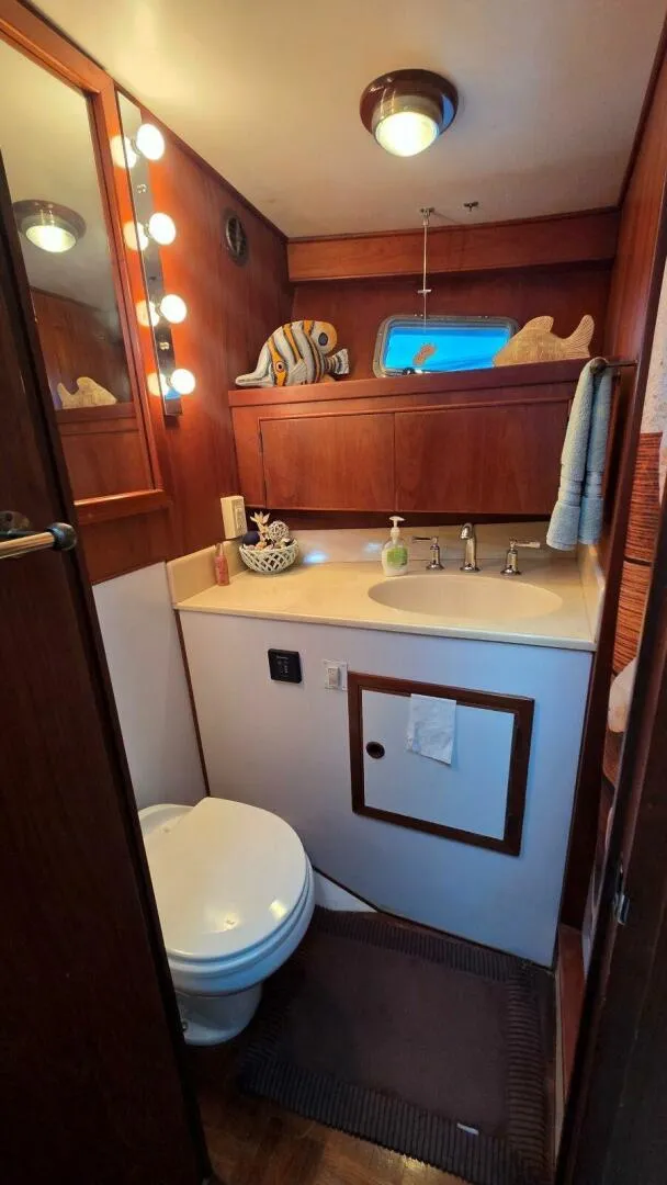 Slide: The Image of DeFever 48 Tri Cabin 1987 - 68