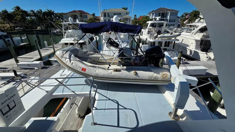 Slide: The Image of DeFever 48 Tri Cabin 1987 - 84