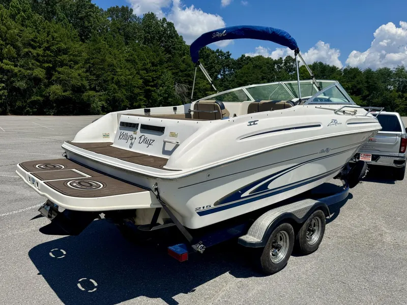 Slide: The Image of Sea Ray 215 Express Cruiser 1999 - 13