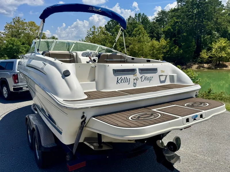 Slide: The Image of Sea Ray 215 Express Cruiser 1999 - 19