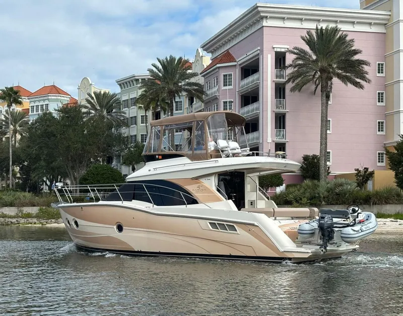 Slide: The Image of Carver Yachts C-34 Command Bridge 2013 - 3