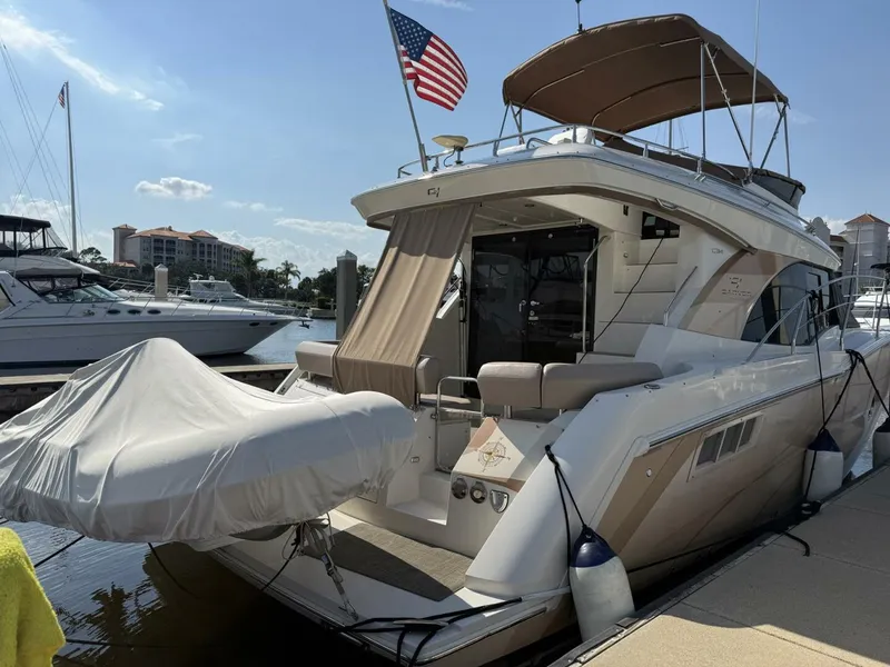 Slide: The Image of Carver Yachts C-34 Command Bridge 2013 - 30