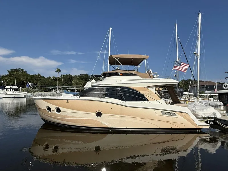 Slide: The Image of Carver Yachts C-34 Command Bridge 2013 - 4
