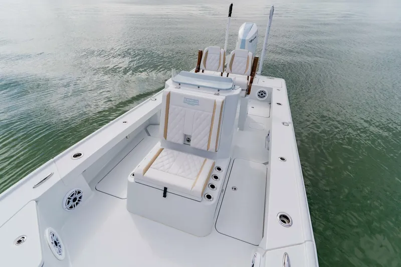 Slide: The Image of Broadwater Boatworks 25 Bay Cat 2026 - 22