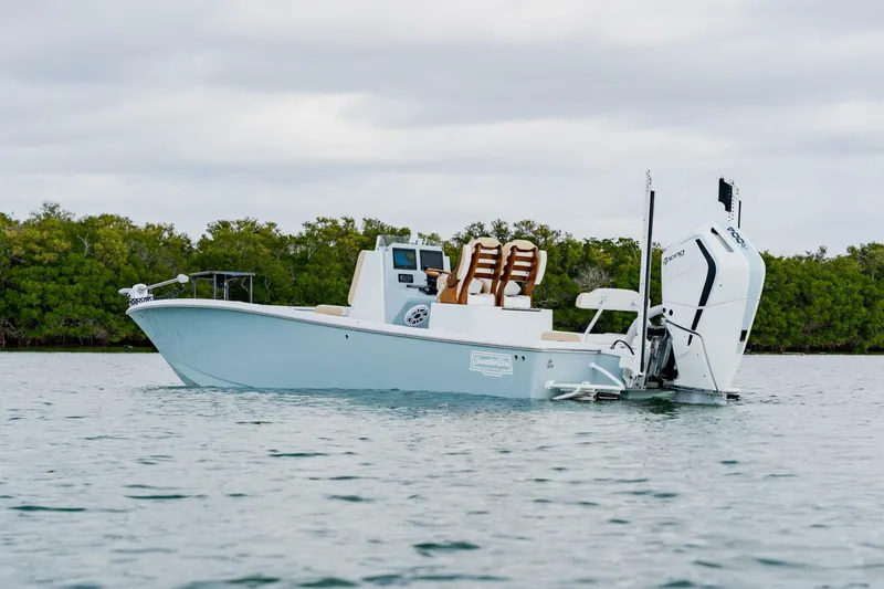Slide: The Image of Broadwater Boatworks 25 Bay Cat 2026 - 3