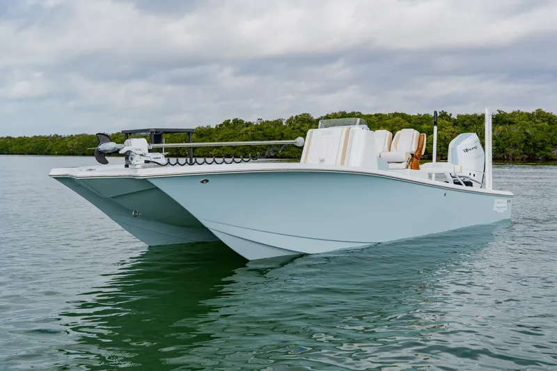 Slide: The Image of Broadwater Boatworks 25 Bay Cat 2026 - 6