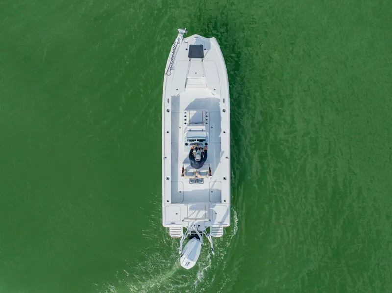 Slide: The Image of Broadwater Boatworks 25 Bay Cat 2026 - 8
