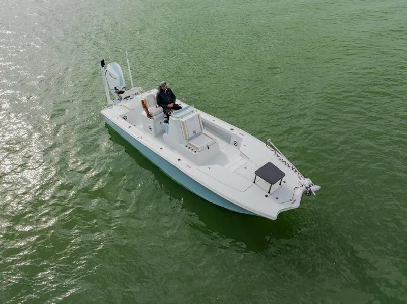 Slide: The Image of Broadwater Boatworks 25 Bay Cat 2026 - 9