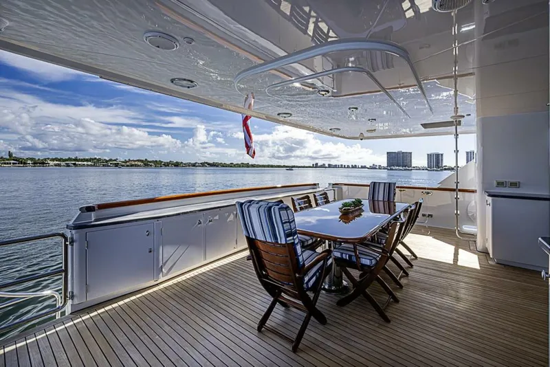 Slide: The Image of Delta 122 Tri-Deck Motor Yacht 1997 - 13