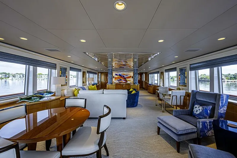 Slide: The Image of Delta 122 Tri-Deck Motor Yacht 1997 - 26