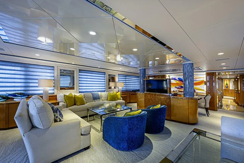 Slide: The Image of Delta 122 Tri-Deck Motor Yacht 1997 - 29