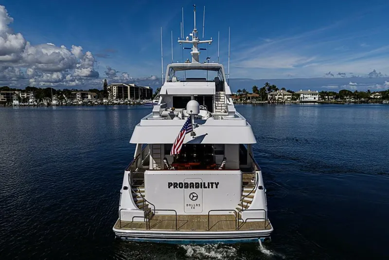 Slide: The Image of Delta 122 Tri-Deck Motor Yacht 1997 - 5