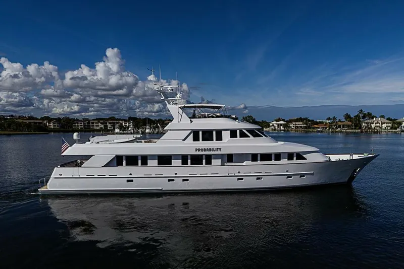 Slide: The Image of Delta 122 Tri-Deck Motor Yacht 1997 - 8