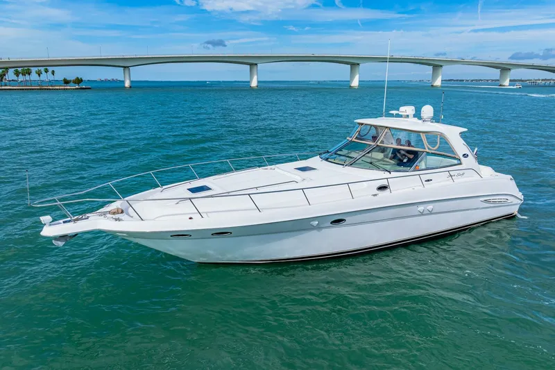 Slide: The Image of Sea Ray 460 Sundancer 2002 - 3