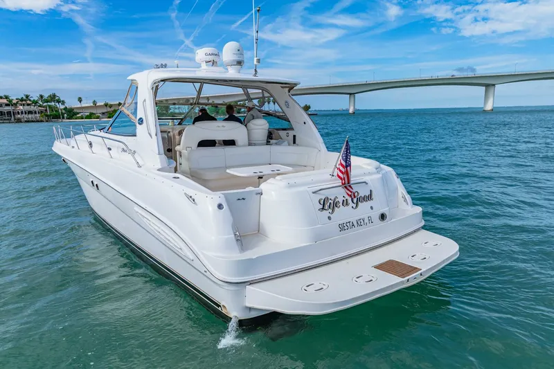Slide: The Image of Sea Ray 460 Sundancer 2002 - 9